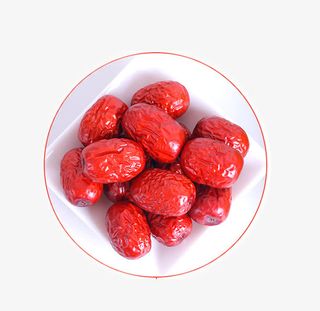 实物小枣一盘免抠