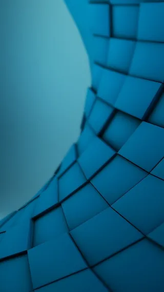 蓝色质感H5背景高清