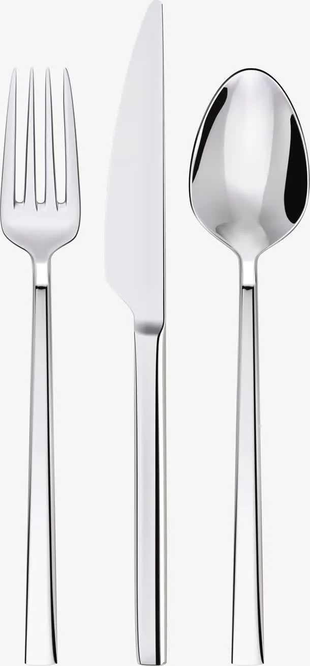 高品质金属餐具刀叉免抠