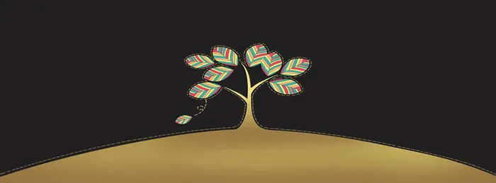 小树苗背景图高清