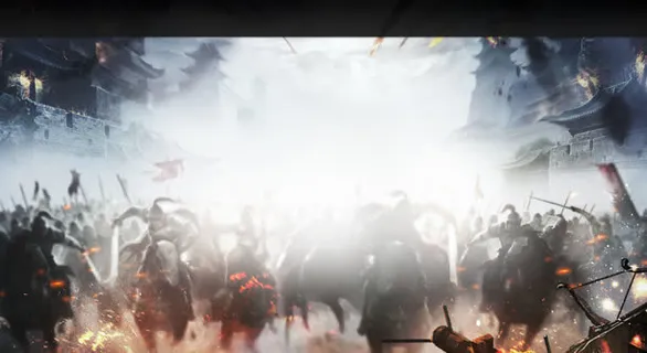 千军万马壮观图片免抠