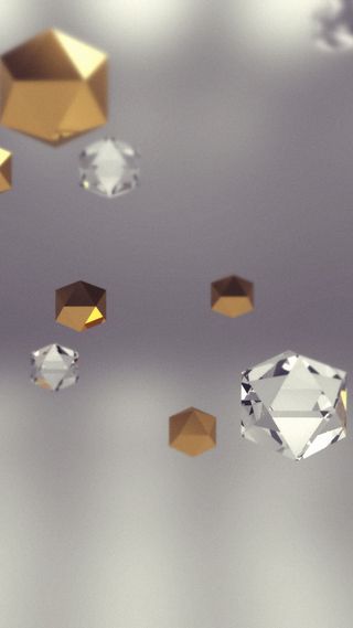 金银色立体H5背景高清