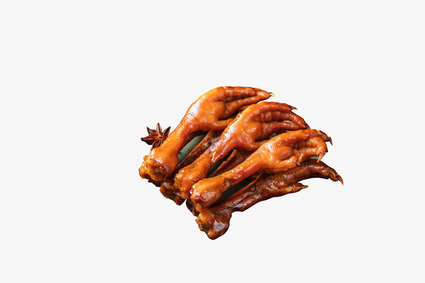 美味麻辣卤菜鸡爪免抠