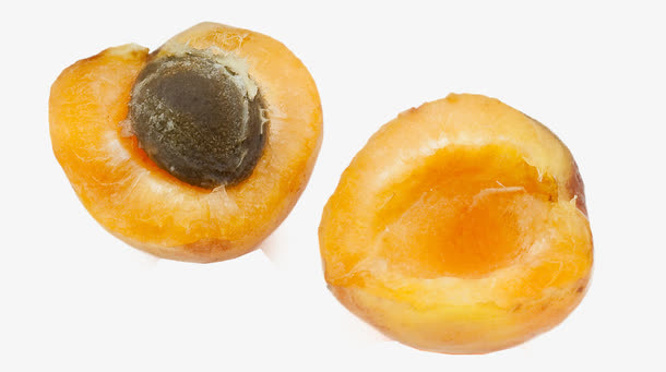黄色杏子免抠