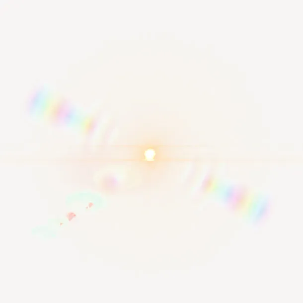 光辉光晕镜头效果免抠