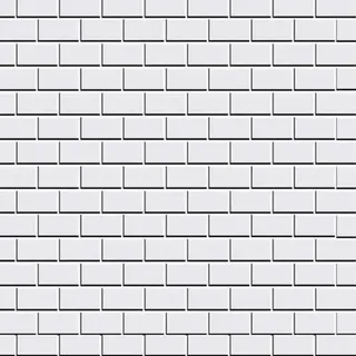 实物白色砖墙免抠