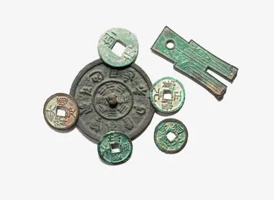 古代铜币免抠