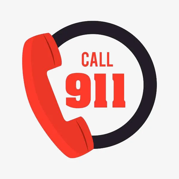 911报警电话免抠