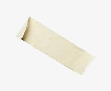白色胶条纸免抠
