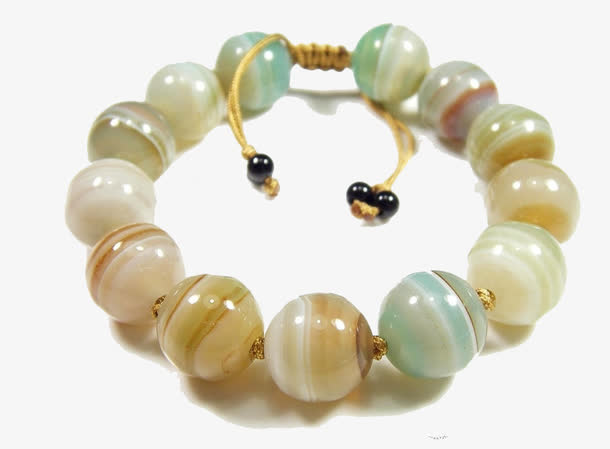 精美玉石手串免抠