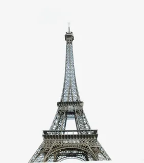 开学季高清埃菲尔铁塔免抠