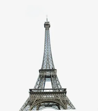 开学季高清埃菲尔铁塔免抠