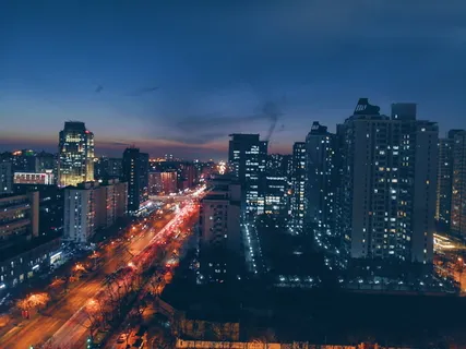 北京冬天的夜晚高清