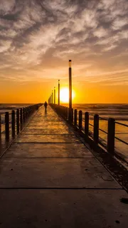 码头唯美H5背景高清