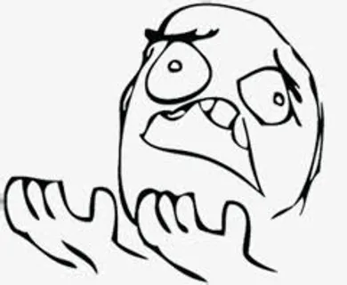 简笔搞怪人物免抠