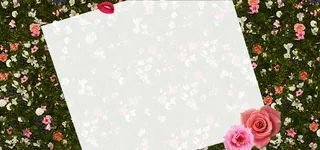 清新春天绿色简约海报背景高清