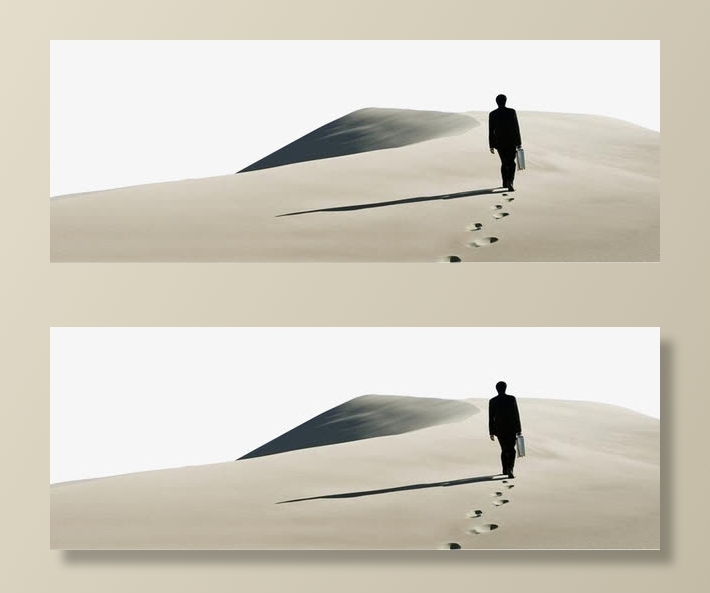 沙漠行走的人免抠其他元素