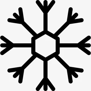 圣诞雪花图标免抠