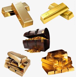 设计扁平宝箱免抠