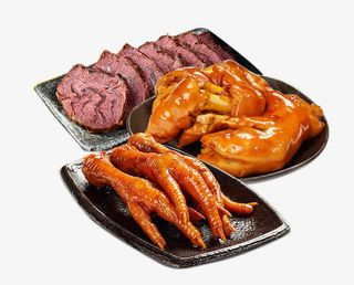 熏鸡翅中熟食免抠