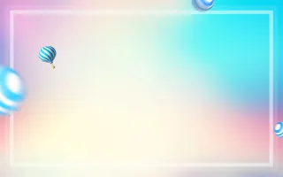 高清活动海报边框设计免抠