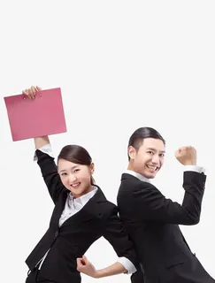 成功的职场精英素材免抠