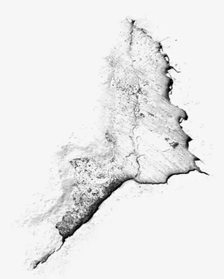 墙壁剥落龟裂的痕迹免抠