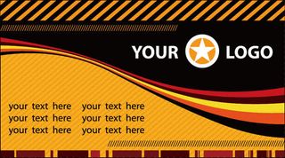 时尚名片底纹免抠