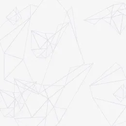 立体几何线描底纹免抠