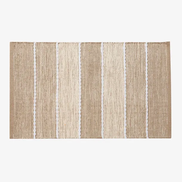 白色条纹地毯免抠