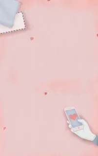 粉色文艺小清新H5背景高清