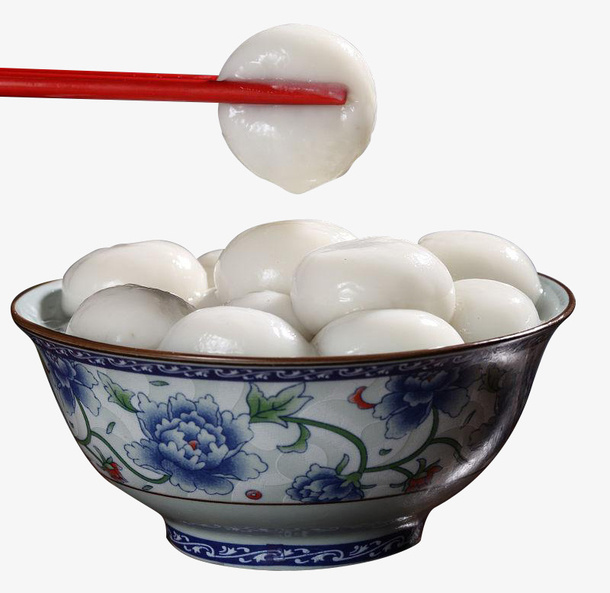 元宵食物正月十五元宵节免抠