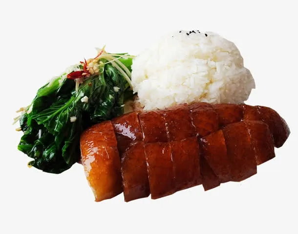 烧鸭套餐免抠