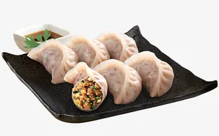 牛肉锅贴煎饺素材免抠