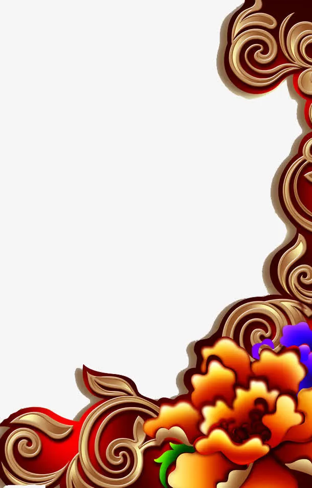 花纹 底纹免抠