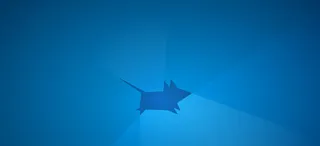 渐变蓝色老鼠背景高清