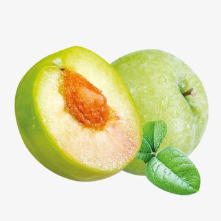 新鲜三华李免抠