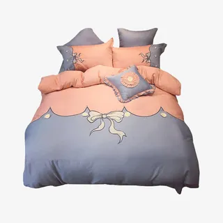 全棉床上用品四件套免抠