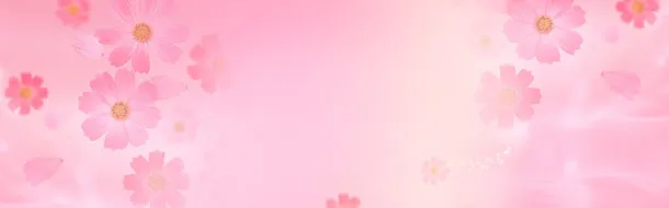 粉色简约小碎花海报海报背景