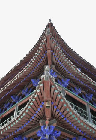 中国传统特色亭子檐免抠