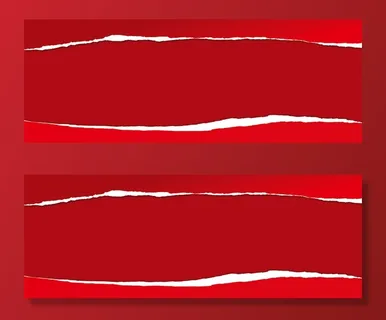 电商淘宝促销红色撕裂背景banner高清