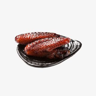 产品实物蜜汁卤鸡翅免抠