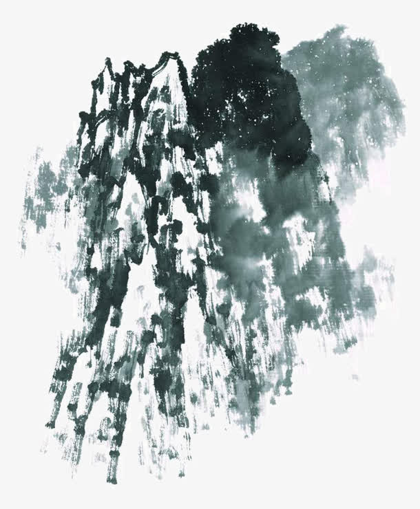 芥子园画谱免抠