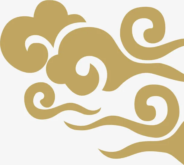 中秋节棕色手绘纹理免抠