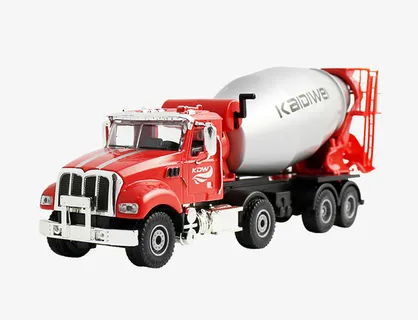 水泥搅拌车摄影作品免抠