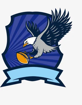 老鹰队徽免抠