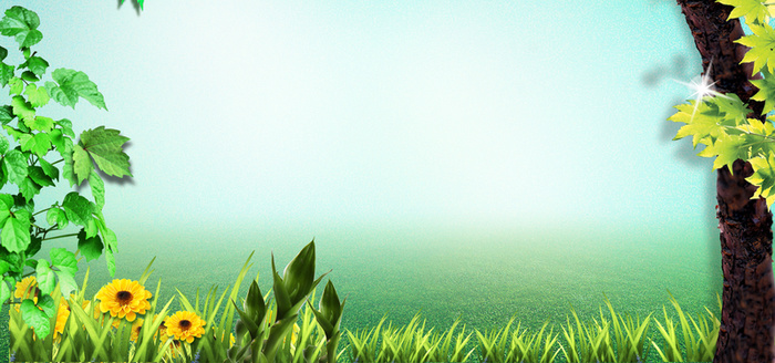 春季背景高清文艺清新背景