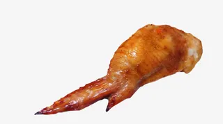 美味特色小吃鸡翅包饭免抠