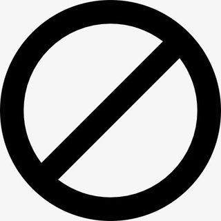 停止或禁止标志图标免抠