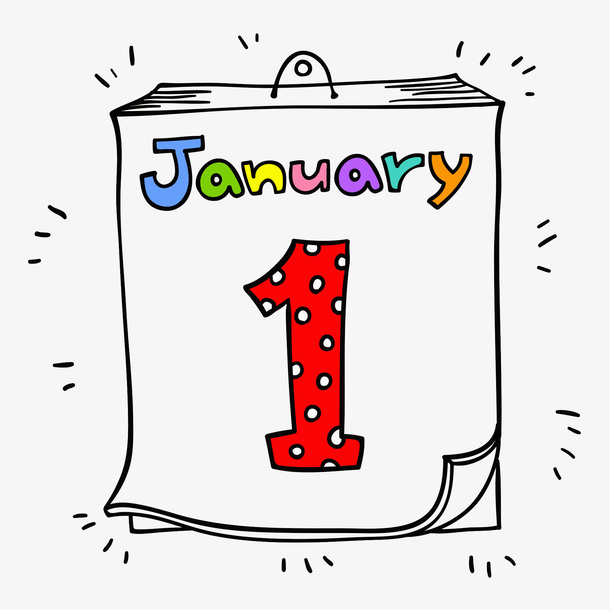 卡通日历牌免抠图免抠